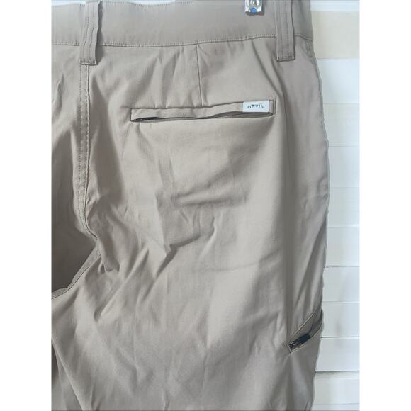 Orvis Pants Men’s Tan Khaki Stretch Performance Tech Trek Casual Chino 32”x 30” - Picture 8 of 10